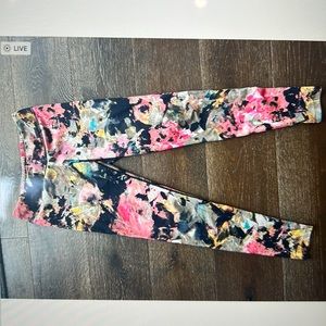 Nux floral covered leggings